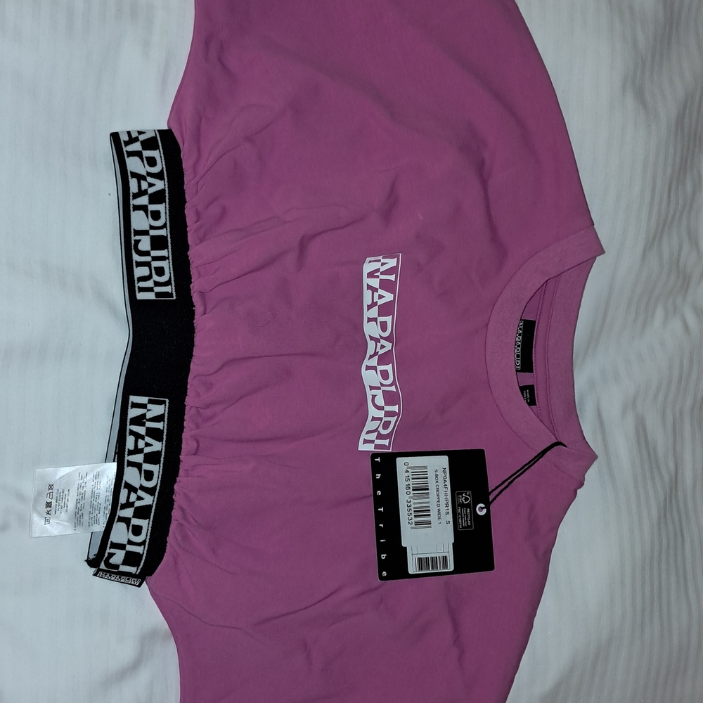 Napapijri Pink Crop Top